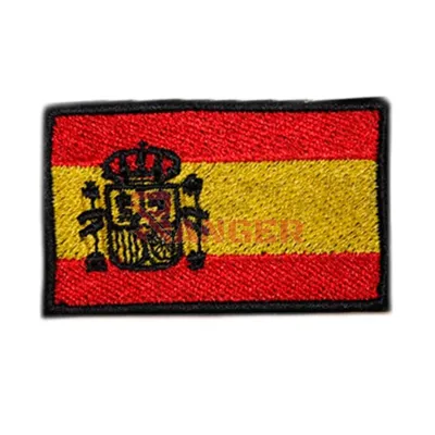 Banderita Española Velcro Hombro Bordada PEQ. España - Foraventure