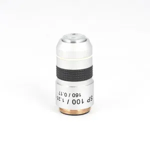 Objetivo Acromático 100x/1.25/S-Oil Retráctil Immersión de Aceite para Microscopios de la Serie SWIFT100 - MOTIC