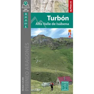Mapa 1:25.000. el Turbón Alto Valle de Isábena (Mapa y Guía) - Alpina
