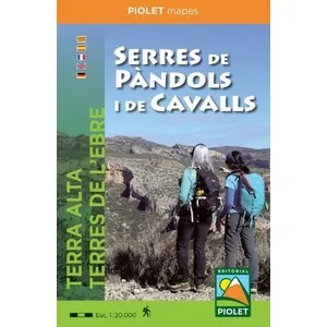 Mapa 1:20.000. Terra Alta I Terres de L'ebre. Serres de Pàndols I de Cavalls - Piolet