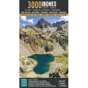2 Mapas 1:25.000 3000 Ibones. Trekking Pirineos - Alpina
