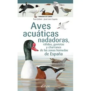 Aves Acuáticas Nadadoras, Rálidos, Gaviotas y Charranes de las Zonas Húmedas de España. Miniguia de Campo - Ediciones Lectio