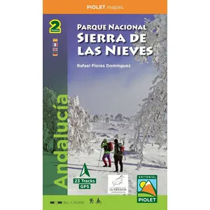 Parque Nacional Sierra de las Nieves. Andalucía. Mapa 1:25.000 Mapa - Piolet