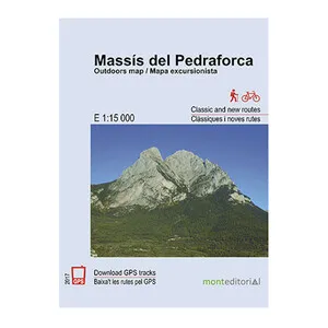 Mapa 1:15.000 el Massís del Pedraforca - Mont Editorial