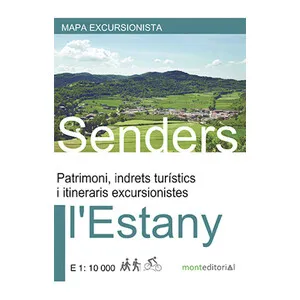 Mapa 1:10.000 Mapa Excursionista L'estany. Senders - Mont Editorial