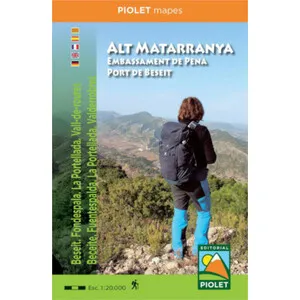 Mapa 1:20.000 Alt Matarranya. Embassament de Pena, Port de Beseit - Piolet