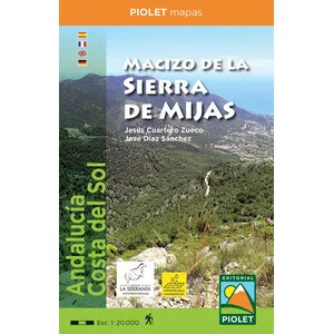 Mapa 1:20.000. Macizo de la Sierra de Mijas - Piolet