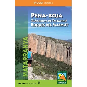 Mapa 1:20.000. Pena- (Peñarroya de Tastavins), Roques del Masmut - Piolet
