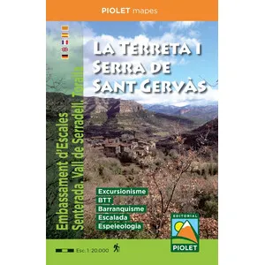 Mapa 1:20.000. la Terreta I Serra de Sant Gervàs - Piolet
