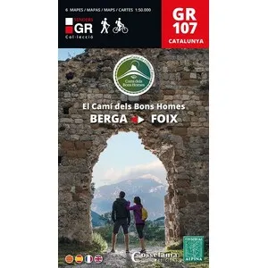 El Cami Dels Bon Homes. [6 Mapes 1:50.000] Berga-Foix - Alpina