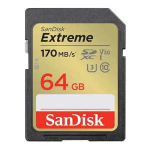Tarjeta de Memoria Sd 64 Gb (Sdxc Extreme Go 64GB 170MB/S) - SANDISK