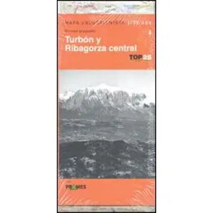 Mapa Excursionista 1:25.000 Pirineo Aragones Turbón y Ribagorza Central - Prames