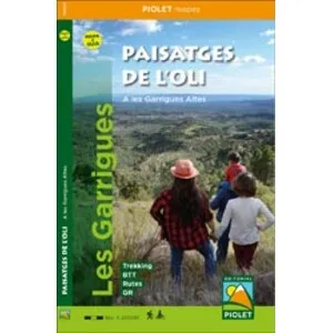 Paisatges de L'oli. Les Garrigues 1:20.000 - Piolet