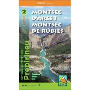 Mapa 1:20.000 Montsec D'Ares I Montsec de Rúbies. Congost de Mont-Rebei Prepirineu - Piolet