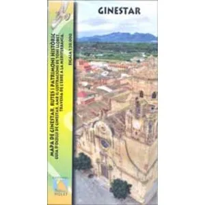 Mapa 1:20.000. Ginestar- Rutes I Patrimoni Historic. Guía D'ocells. Travessa de L'ebre a la Mediterrania - Piolet
