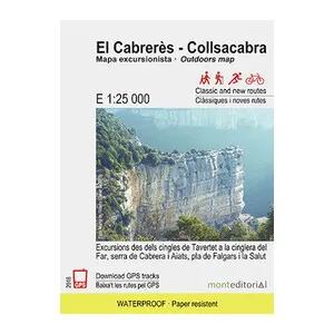 Mapa 1:30.000. el Cabrerès- Collsacabra. Rutes Clàsiques I Nous Itineraris - Mont Editorial