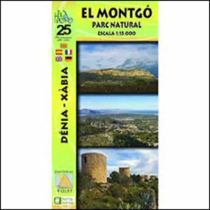 Mapa 1:15.000 el Montgó. Parc Natural. Dénia-Xàbia - Piolet