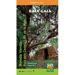 Mapa 1:20.000. Baix Gaià, Ronda Verda, Ruta Dels Castells I Pic de la Mola - Piolet