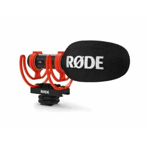 Micrófono Direccional Compacto de Alta Calidad para Dispositivos Ios y Android Videomic Go II con Salida Jack y Usb-C - RODE