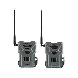 Twin Pack Cámara de Trampeo Flex Dark 40 MP con LED de Luz Infrarroja Invisible y Transmisión de Foto y Vídeo Vía 4g - SPYPOINT