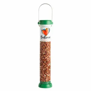 BL2-P2G "Bird Lovers" Comedero Tubular para Aves Silvestres Mediano para Cacahuetes Fácil de Limpiar - JACOBI JAYNE