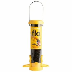 FLO-N1Y 'Flo' Comedero Tubular para Aves Silvestres Pequeño para Semillas de Negrillo de Desmontaje Fácil - JACOBI JAYNE