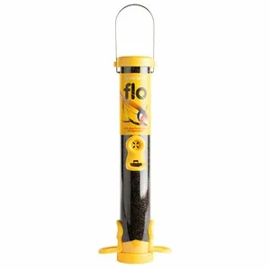 FLO-N2Y 'Flo' Comedero Tubular para Aves Silvestres Mediano para Semillas de Negrillo de Desmontaje Fácil - JACOBI JAYNE
