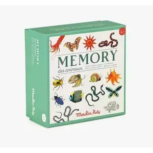 Memory Des Animaux (Joc de Memoria D'animals/ Juego de Memoria de Animales) - Moulin Roty