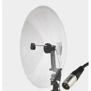 Micrófono con Parábola Hi-Sound Mono Evo Aom 4x para Monitoreo de Migración Nocturna con Conexión Xlr - DODOTRONIC