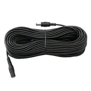 Cable de Alimentación de 20 Metros para Cámara a Color - GREEN FEATHERS