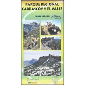 Mapa 1:25.000. Parque Regional Carrascoy y el Valle - Piolet