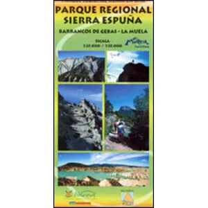 Mapa 1:25.000. Parque Regional Sierra de Espuña. Barrancos de Gebas. la - Piolet