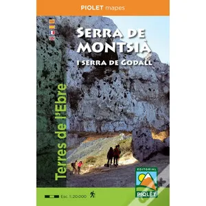 Mapa 1:20.000. Serra de Montsià. I Serra de Godall - Piolet