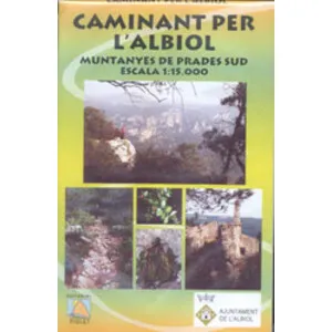 Mapa 1:15.000. Caminant per L'albiol. Muntanyes de Prades Sud - Piolet