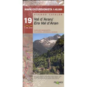 Val D'aran / Era Val D'aran. Mapa Excursionista 1:45.000 - Prames