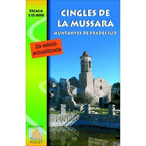 Mapa 1:15.000. Cingles de la Mussara. Muntanyes de Prades Sud - Piolet