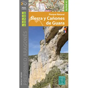 Alpina Mapa 1:40.000. Parque Natural Sierra y Cañones de Guara (2 Mapas)