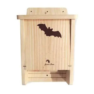Caja Nido de Madera para Murciélagos Doble Cavidad - GARDEN BIRDS