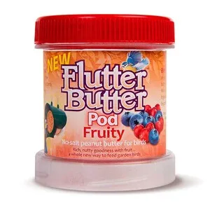 Fb-Pf Flutter Butter Bote de Manteca de Cacahuete con Frutos del Bosque 170g - JACOBI JAYNE