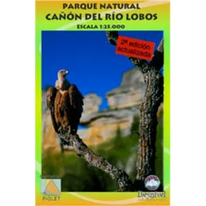 Mapa 1:25.000. Parque Natural Cañón del Río Lobos - Piolet