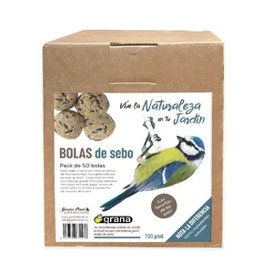 BS-50 Caja con 50 Bolas de Sebo (50x100g) - GRANA