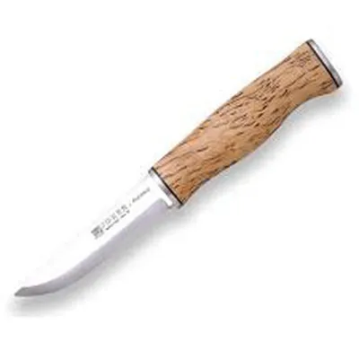 Cuchillo Bushcraft JOKER Puukko Mango de Abedul Rizado - Joker Cuchillería Deportiva