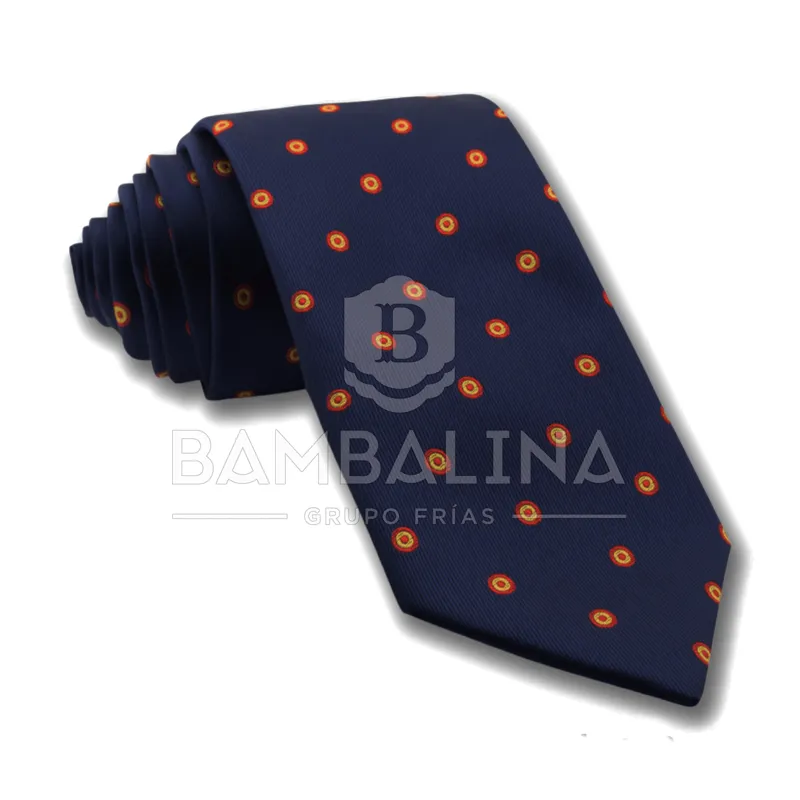 Corbata Escarapela España · Azul