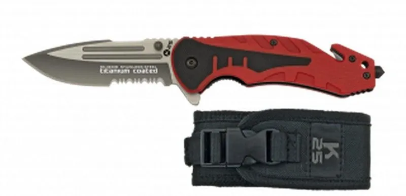 K25 Navaja G10 · Rojo