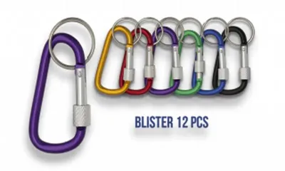 Mosquetón Colores Surtidos 6cm - Albainox