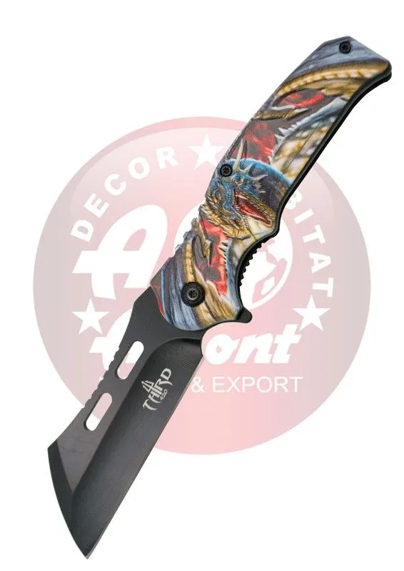 Third Navaja Dragón 3D · Azul