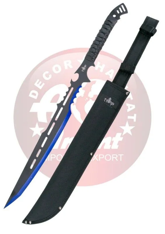 Third Machete Cortacañas Hoja Acero Corte · Azul