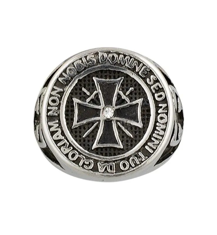 Albainox Anillo Templarios Cruz