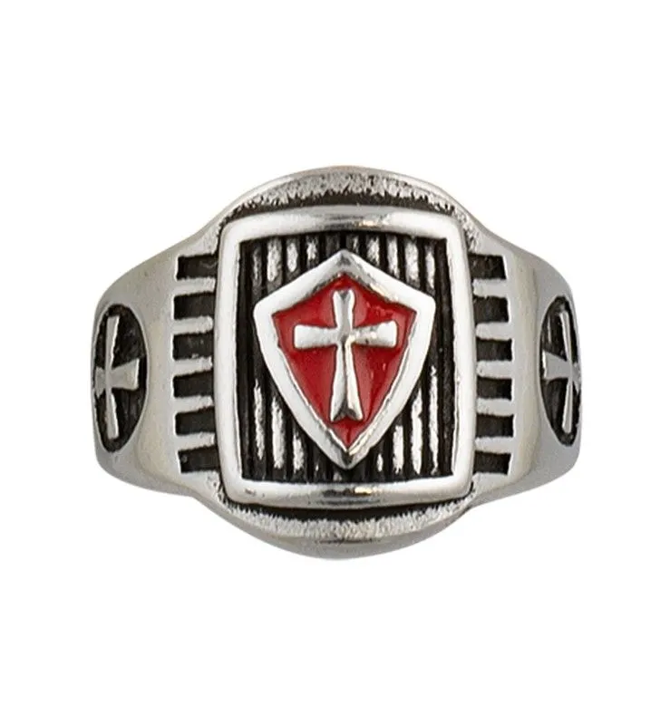 Albainox Anillo Templarios Escudo
