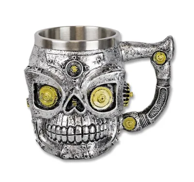 Jarra Decoración Calavera Mecanizada - Varios